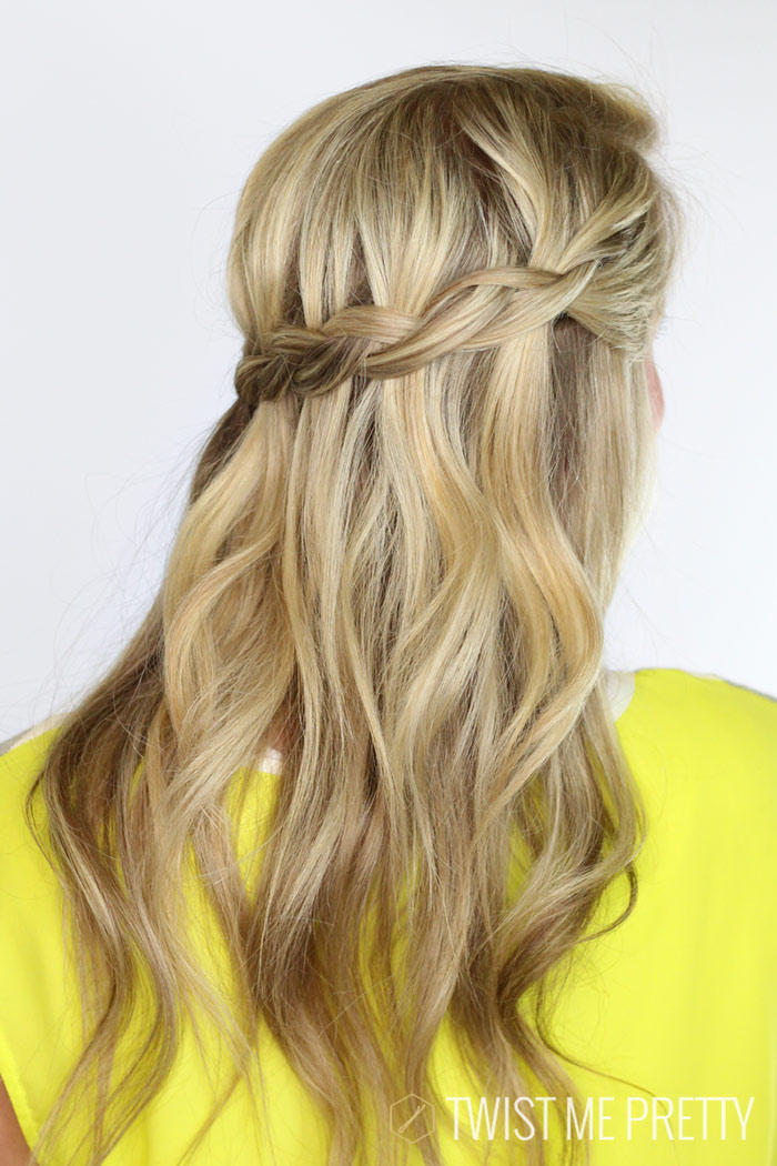 dutch waterfall braid