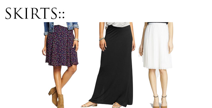 skirts