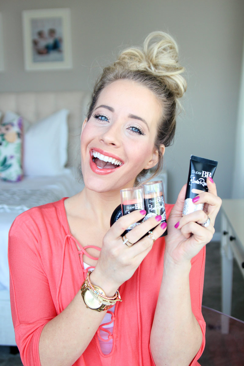 Super BB cream by Physicians Formula. Reviewed by Abby from Twist Me Pretty.