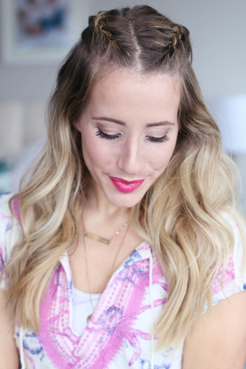 Pretty hair, pretty lips. Hair tutorial and LipSense supplier. What more could you want?