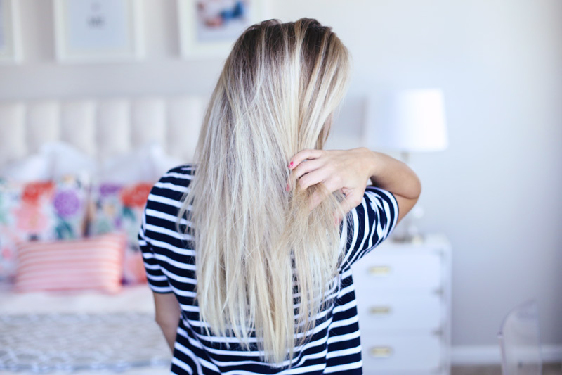 Salon-looking hair at home. Learn how to blow dry your hair with a round brush today.