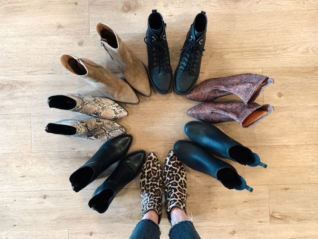 All of these booties for womens are so cute for fall and winter! Great patterns and classic colors that won't go out of style.